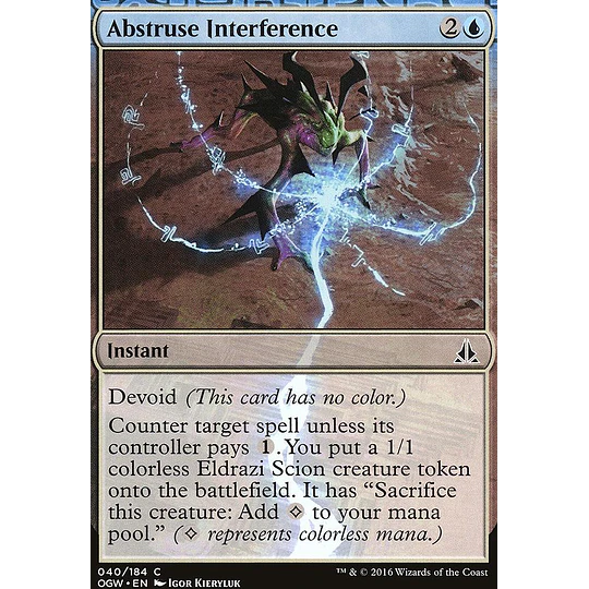 Abstruse Interference - PLAYSET (x4)