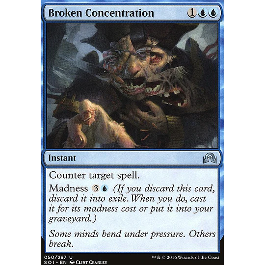 Broken Concentration - PLAYSET (x4)