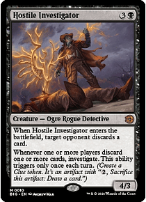 Hostile Investigator - Outlaws of Thunder Junction The Big Score (inglés)