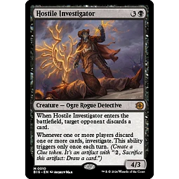 Hostile Investigator - Outlaws of Thunder Junction The Big Score (inglés)