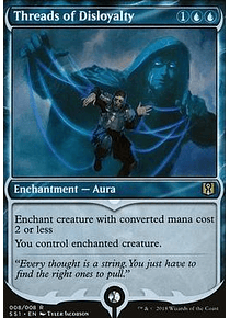 Threads of Disloyalty - Signature Spellbook: Jace Foil (inglés)