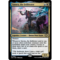 Satoru, the Infiltrator - Outlaws of Thunder Junction (inglés)