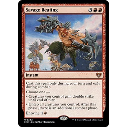 Savage Beating - Commander Masters (inglés)