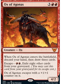 Ox of Agonas - Kamigawa: Neon Dynasty Commander Decks (inglés)