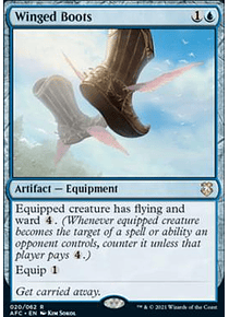 Winged Boots - Adventures in the Forgotten Realms Commander Decks (inglés)