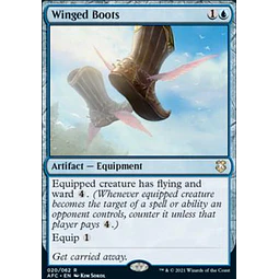 Winged Boots - Adventures in the Forgotten Realms Commander Decks (inglés)