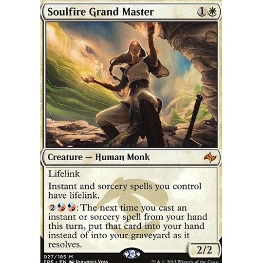 Soulfire Grand Master - Fate Reforged (inglés)