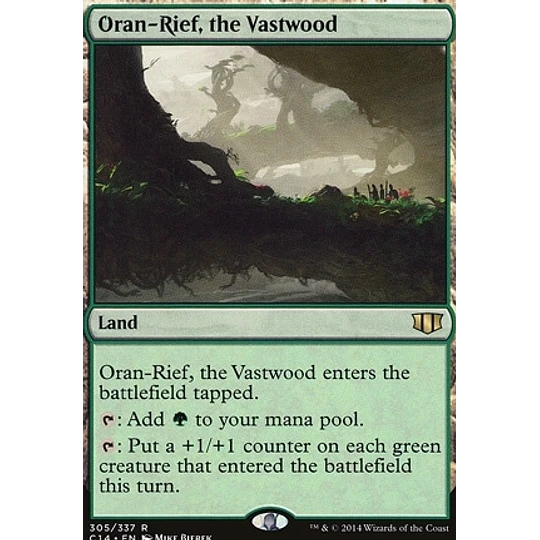 Oran-Rief, the Vastwood - Commander 2014 (inglés)