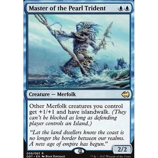 Master of the Pearl Trident - Duel Decks: Merfolk Vs. Goblins (inglés)