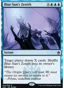 Blue Sun's Zenith - Masters 25 Foil (inglés)