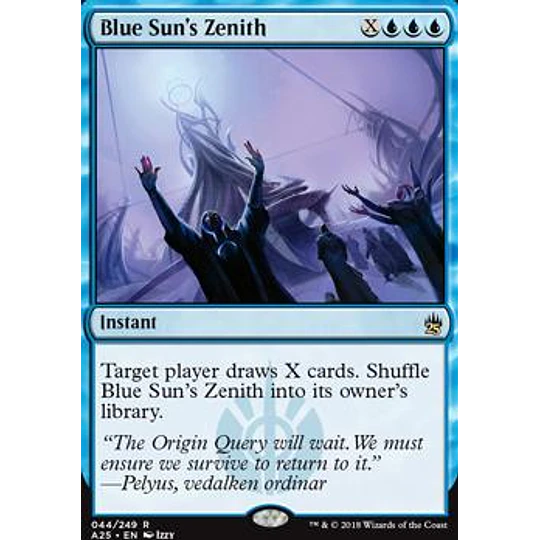 Blue Sun's Zenith - Masters 25 Foil (inglés)