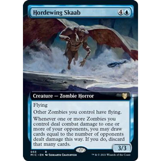 Hordewing Skaab (Extended Art) - Innistrad: Midnight Hunt Commander Decks Variants (inglés)