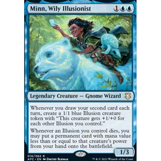 Minn, Wily Illusionist - Adventures in the Forgotten Realms Commander Decks (inglés)