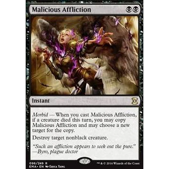 Malicious Affliction - Eternal Masters Foil (inglés)