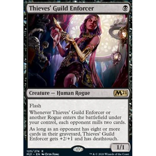 Thieves' Guild Enforcer - Core Set 2021 Foil (inglés)