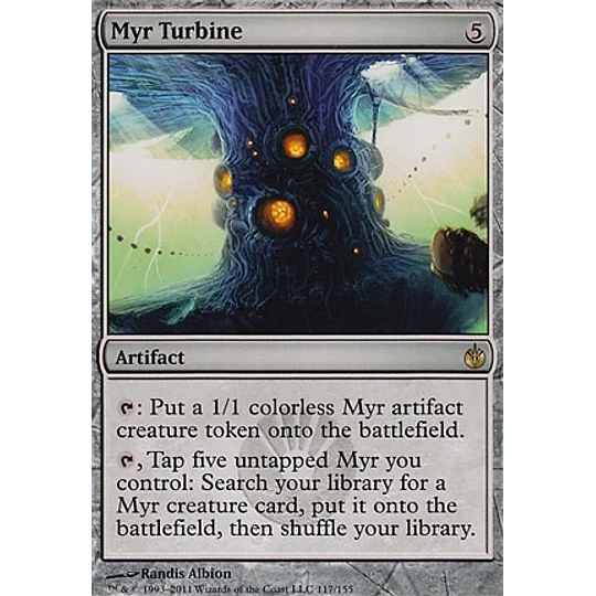 Myr Turbine - Mirrodin Besieged (español)
