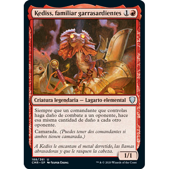 Kediss, Emberclaw Familiar - Commander Legends (inglés)