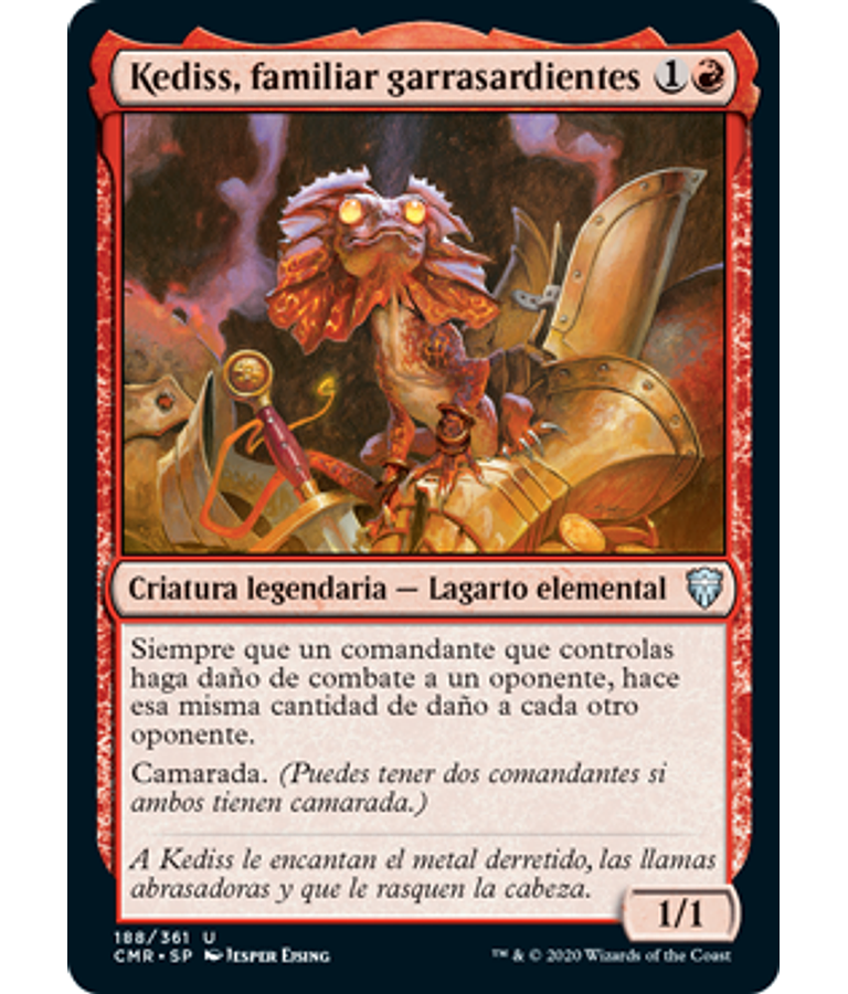 Kediss, Emberclaw Familiar - Commander Legends (inglés)