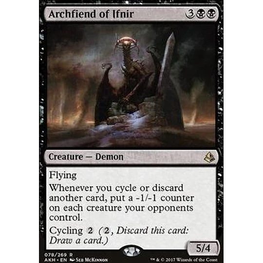 Archfiend of Ifnir - Amonkhet (inglés)