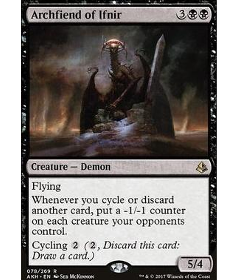Archfiend of Ifnir - Amonkhet (inglés)