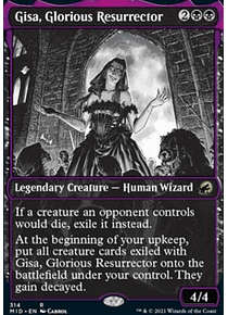 Gisa, Glorious Resurrector (Eternal Night) - Innistrad: Midnight Hunt Variants (inglés)