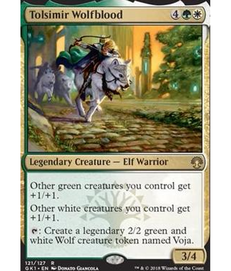 Tolsimir Wolfblood - Guilds of Ravnica: Guild Kits (inglés)