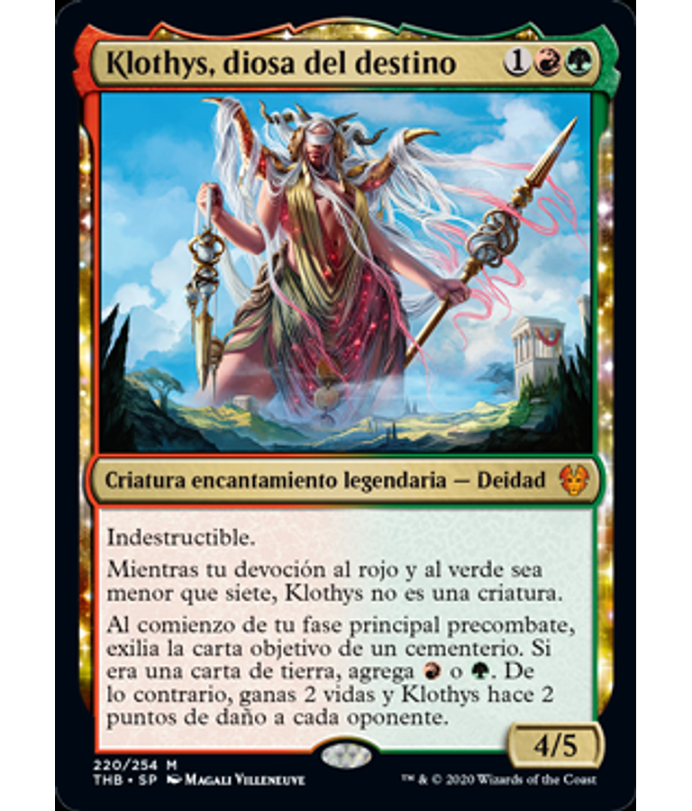 Klothys, God of Destiny - Theros Beyond Death (inglés)