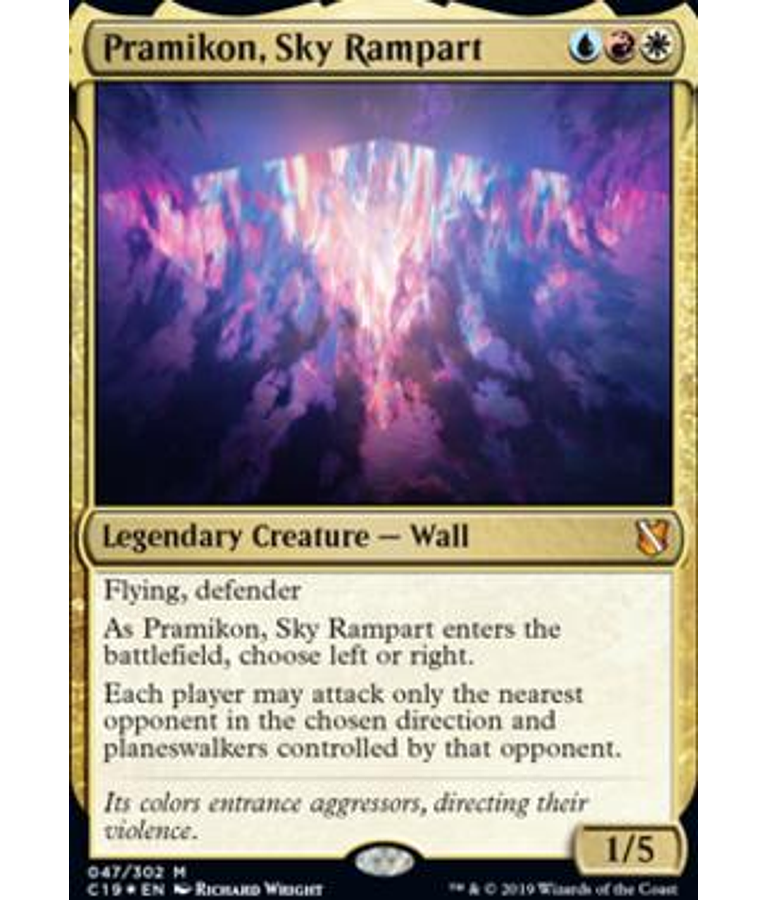 Pramikon, Sky Rampart (Foil) - Commander 2019 (inglés)