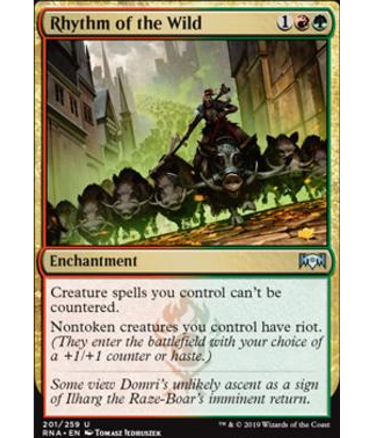 Rhythm of the Wild - Ravnica Allegiance (inglés)