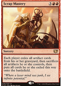 Scrap Mastery - Commander 2014 (ingles)