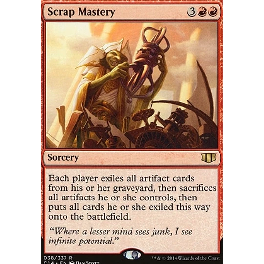 Scrap Mastery - Commander 2014 (ingles)