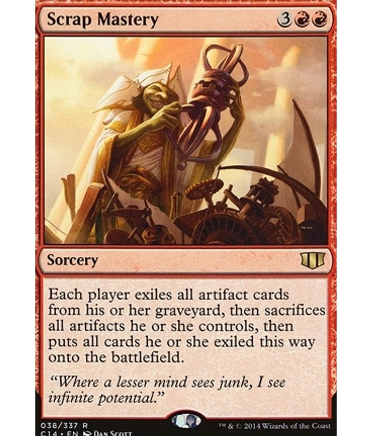 Scrap Mastery - Commander 2014 (ingles)