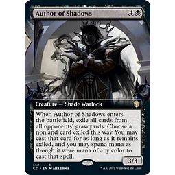Author of Shadows (Extended Art) - Commander 2021 Variants (inglés)