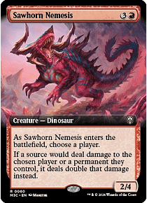 Sawhorn Nemesis (0060 - Extended Art) - Modern Horizons 3 Commander Decks Variants (inglés)