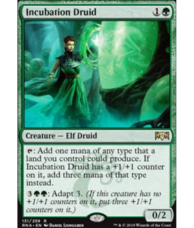 Incubation Druid - Ravnica Allegiance (inglés)