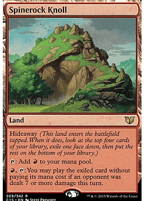 Spinerock Knoll - Commander 2015 (español)