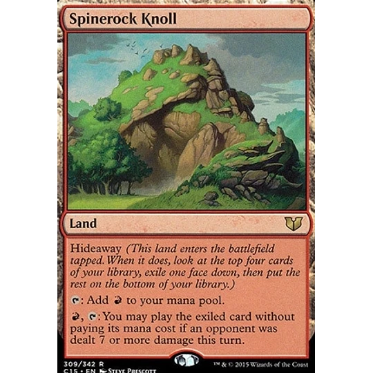 Spinerock Knoll - Commander 2015 (español)