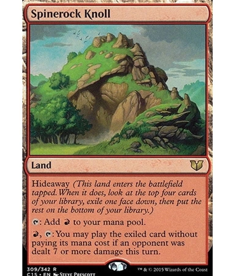 Spinerock Knoll - Commander 2015 (español)