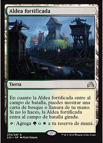 Fortified Village (Prerelease Foil) - Promotional (español)
