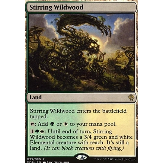 Stirring Wildwood - Duel Decks: Zendikar Vs. Eldrazi (inglés)