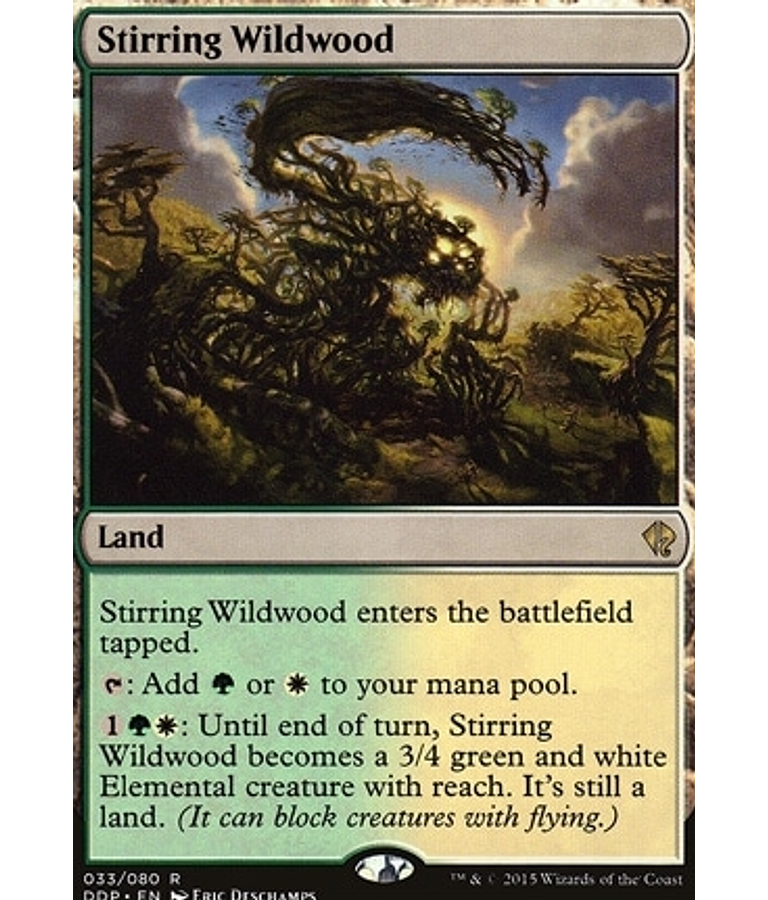 Stirring Wildwood - Duel Decks: Zendikar Vs. Eldrazi (inglés)