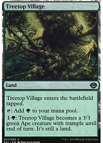 Treetop Village (Garruk vs Liliana) - Duel Decks: Anthology (inglés)