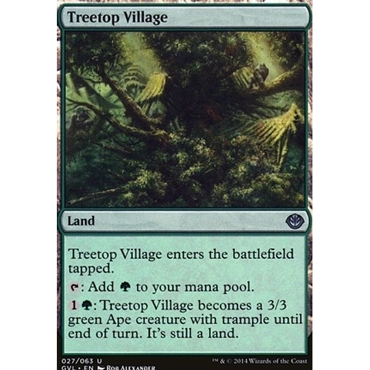Treetop Village (Garruk vs Liliana) - Duel Decks: Anthology (inglés)