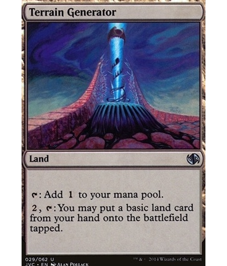 Terrain Generator (Jace vs Chandra) - Duel Decks: Anthology (inglés)