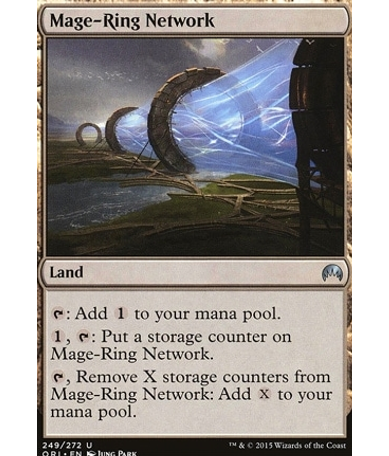 Mage-Ring Network Foil - Magic Origins (español)