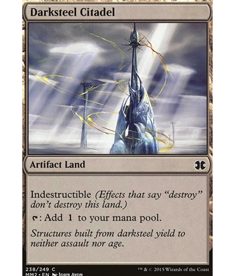 Darksteel Citadel FOIL - Modern Masters 2015 (inglés)