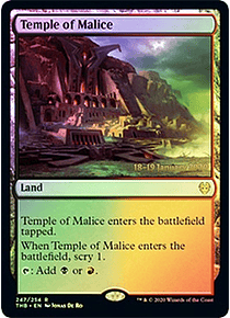 Temple of Malice (Prerelease Foil) - Promotional (español)