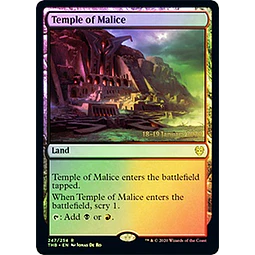 Temple of Malice (Prerelease Foil) - Promotional (español)