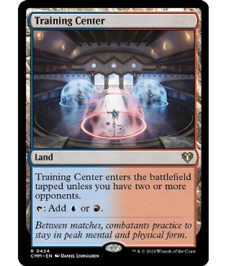 Training Center - Commander Masters (inglés)