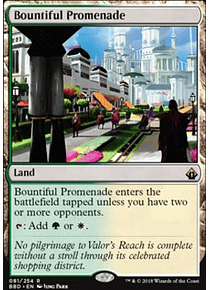 Bountiful Promenade - Battlebond (inglés)
